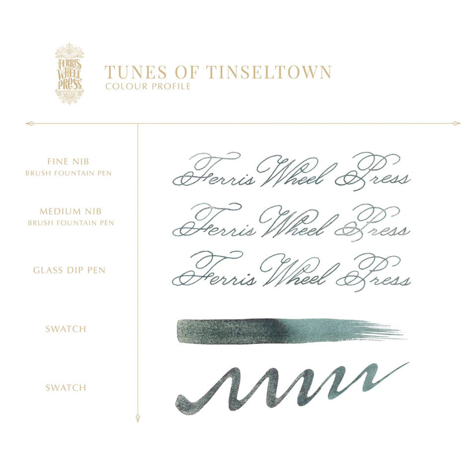 Ferris Wheel Press 38ml Ink - Tunes of Tinseltown