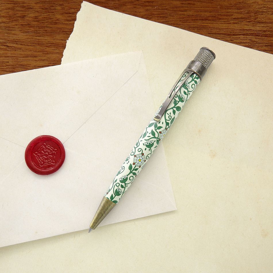 Retro 51 Tornado Limited Edition Rollerball Pen - War of the Roses 'York'