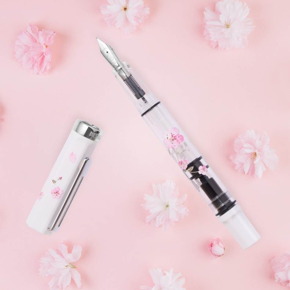 TWSBI Eco Fountain Pen - White Cherry Blossom