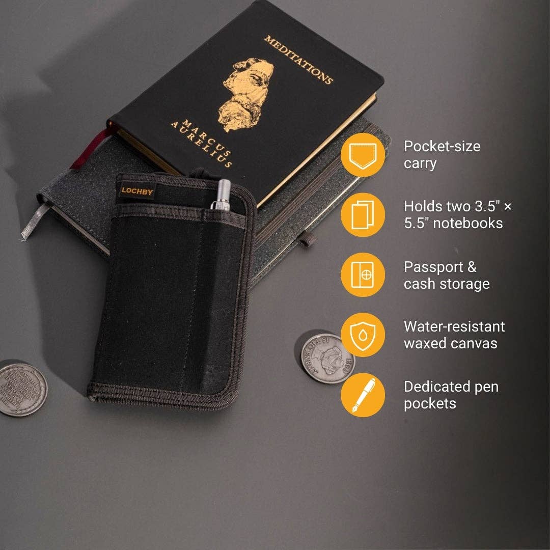 LOCHBY Canvas Pocket Journal