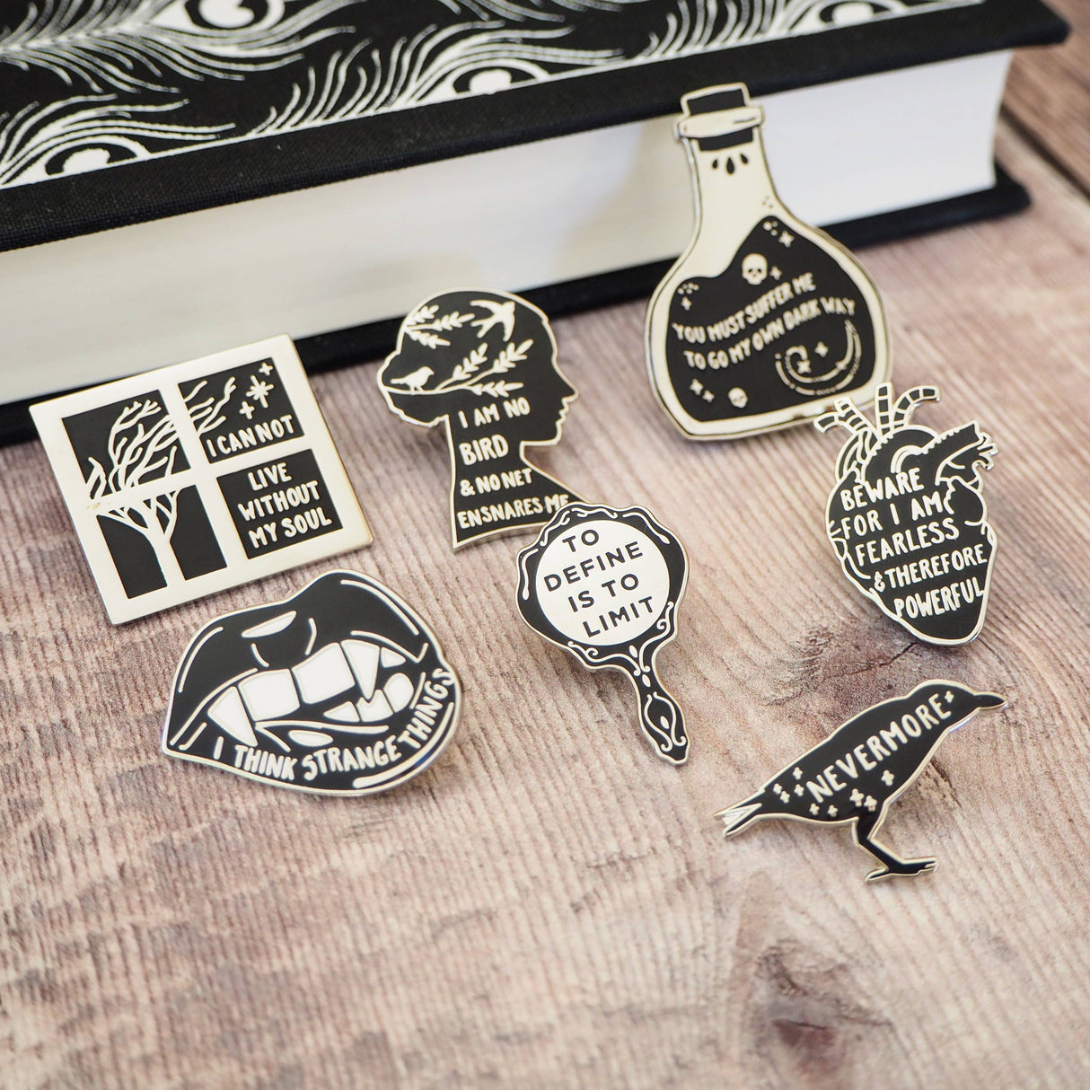 Literary Emporium - Dracula Enamel Pin Badge