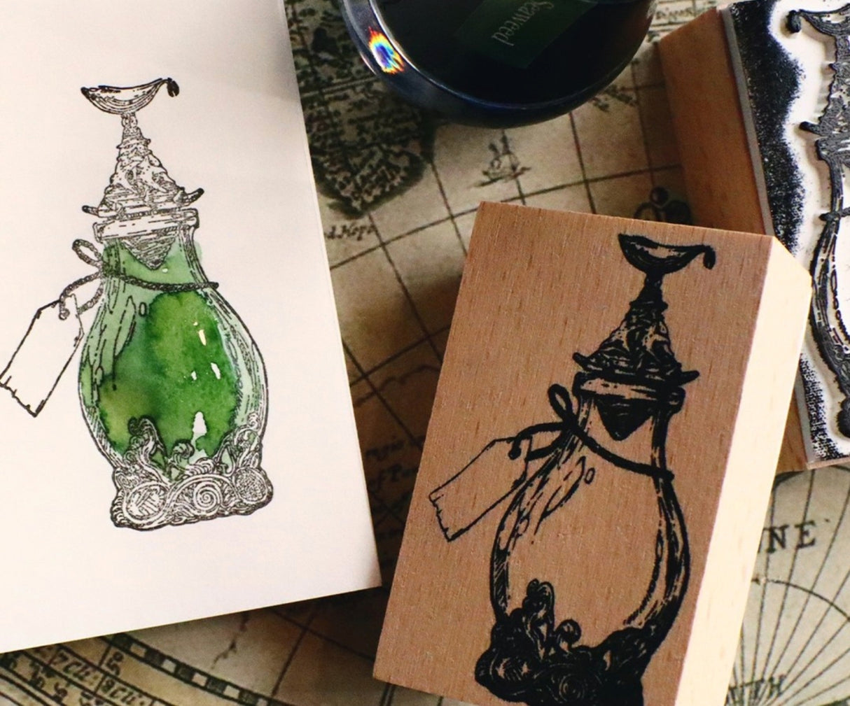 Dominant Industry Fountain Pen Ink - Seaweed