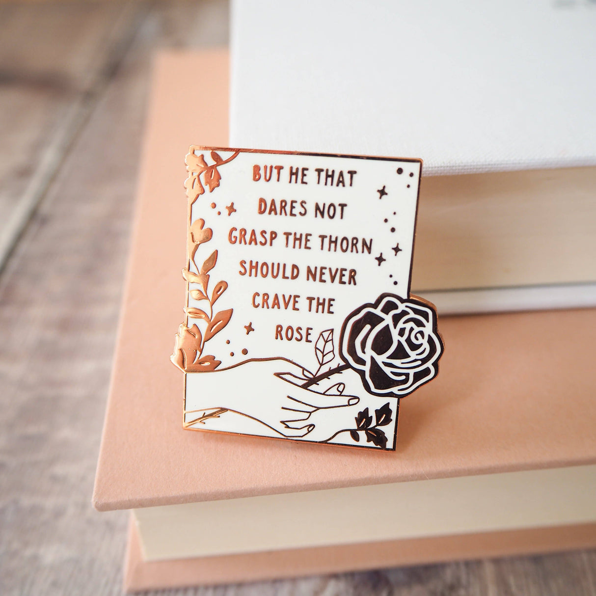 Literary Emporium - Anne Brontë Enamel Pin Badge - Women Poets Collection
