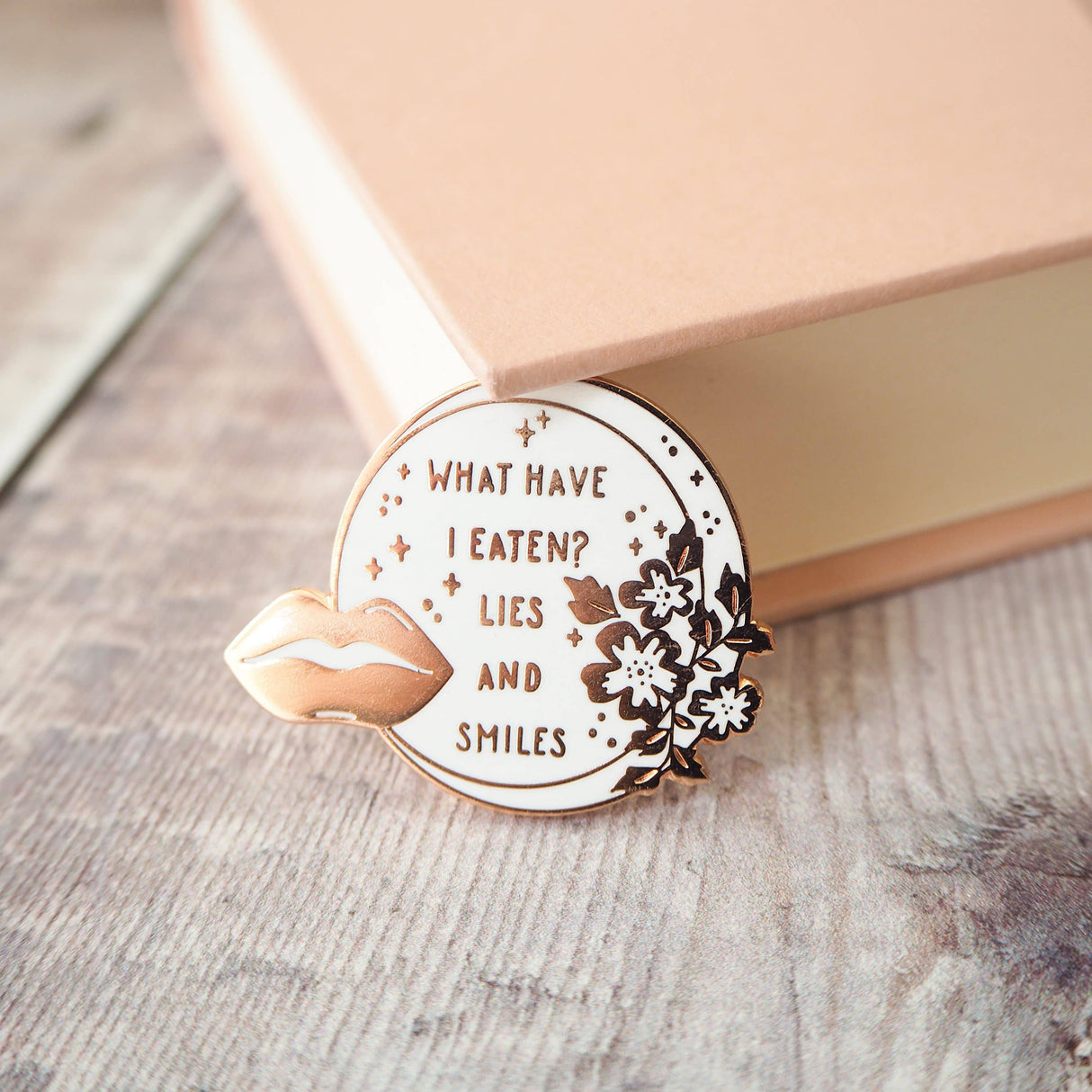Literary Emporium Sylvia Literary Emporium Plath Enamel Pin Badge - Women Poets Collection