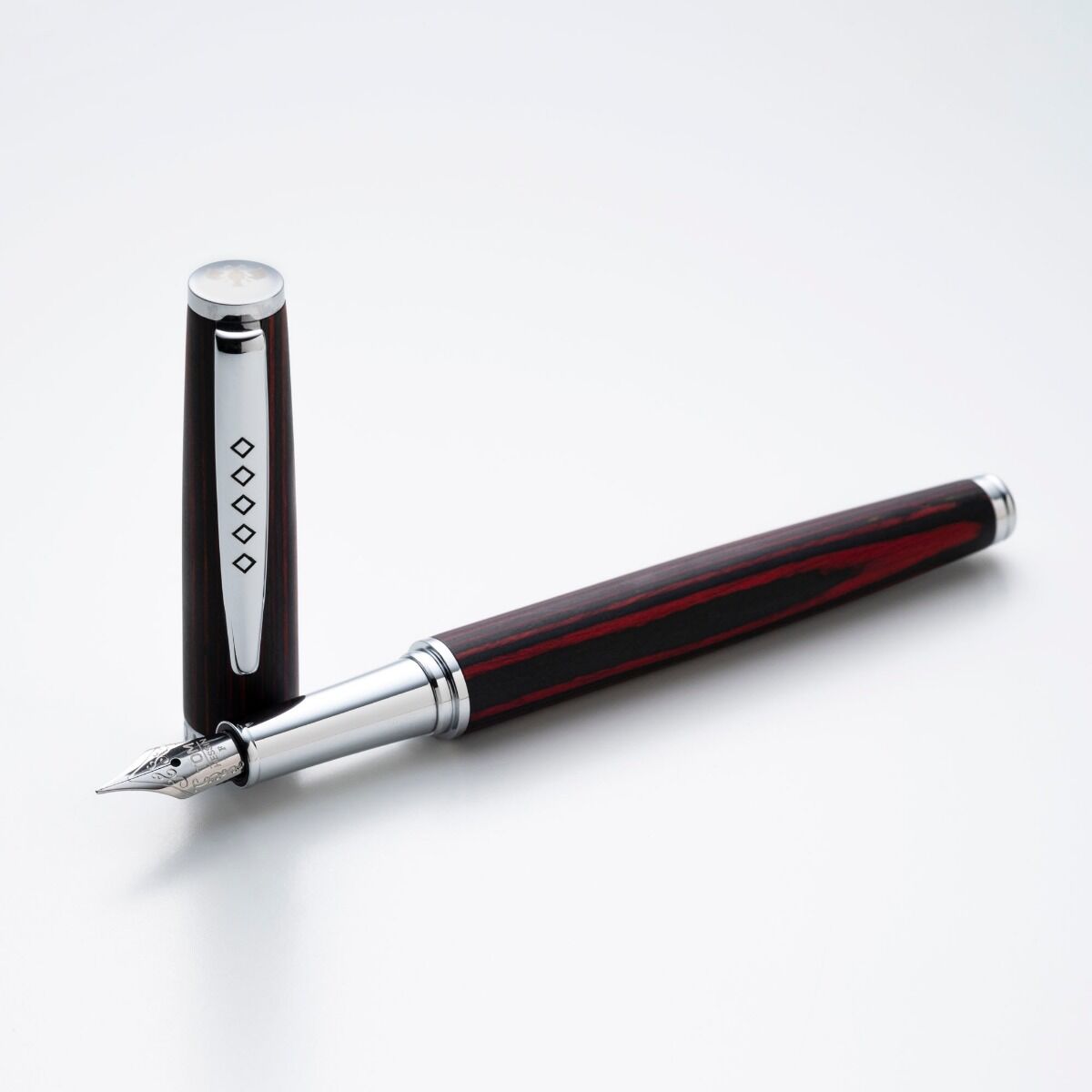 Tom Hessin Edinburgh 'Forth Bridge Red' Fountain Pen