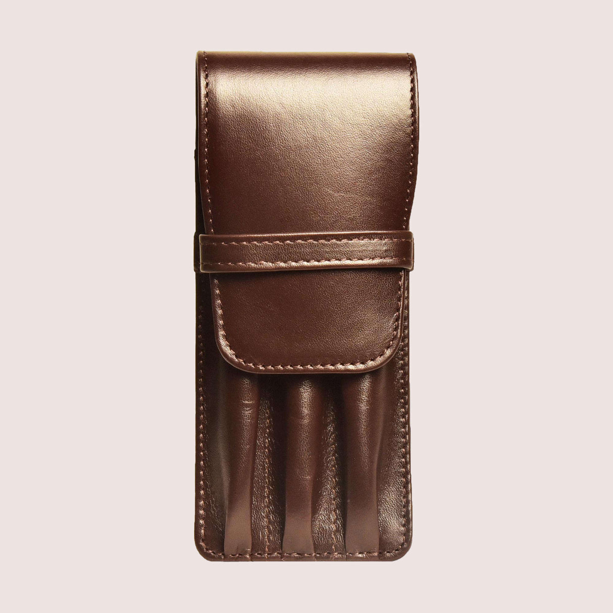 Aston Leather 3 Pen Case