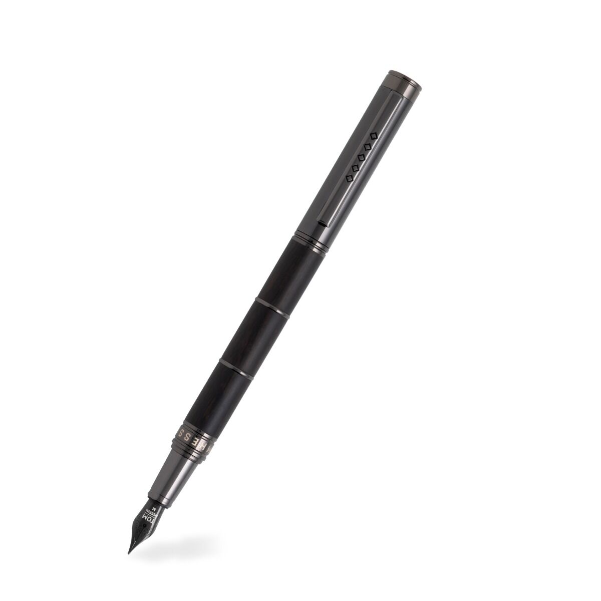 Tom Hessin Revolution Charcoal Fountain Pen
