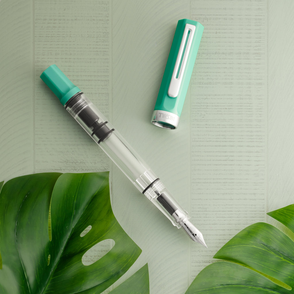 TWSBI Eco Fountain Pen Persian Green Pure Pens