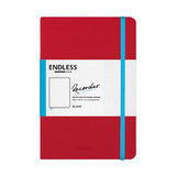 Endless Recorder A5 Notebook - Crimson Sky - Regalia Paper