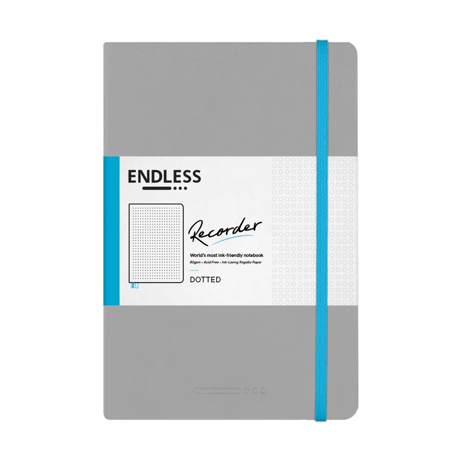 Endless Recorder A5 Notebook - Mountain Snow - Regalia Paper