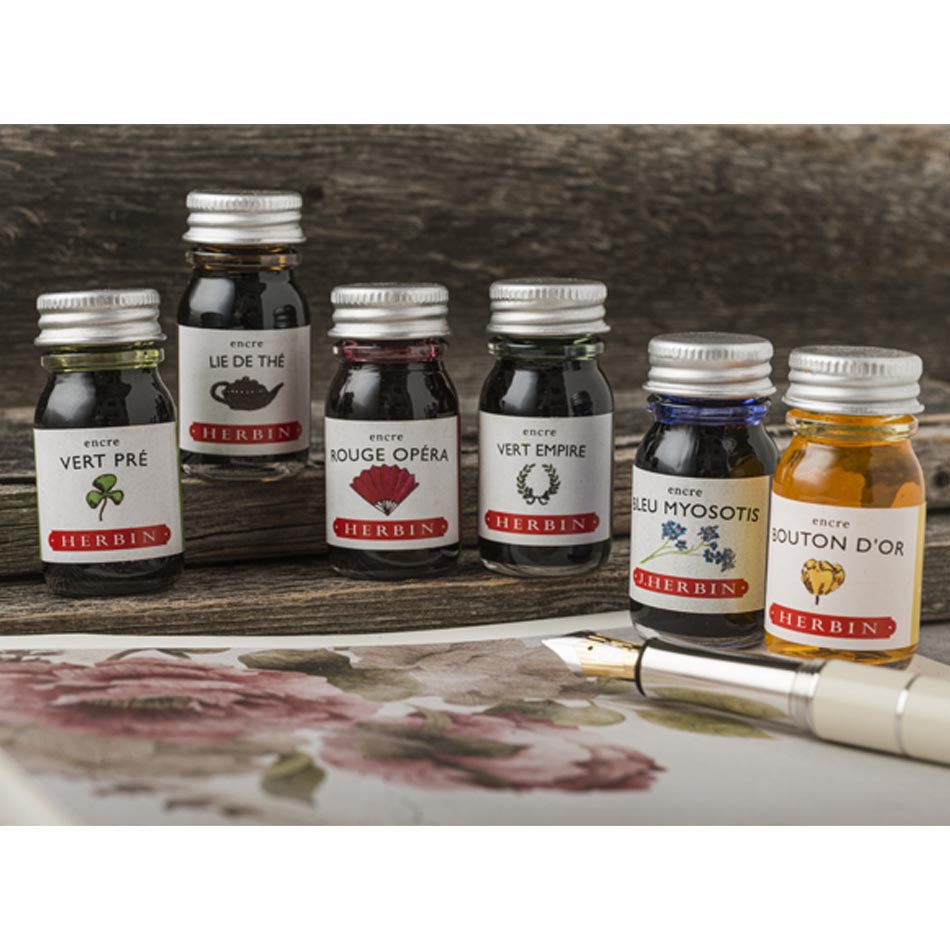 J. Herbin 'D' Bottled Ink - Rouge Bourgogne (Red Burgundy)