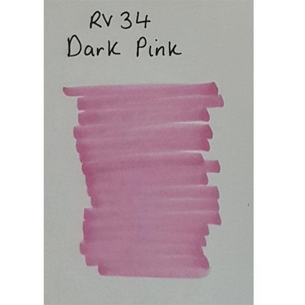 Copic Ciao Marker - RV34 Dark Pink - Pure Pens