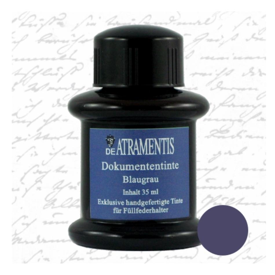 De Atramentis Document Ink - Blue (Fog) Grey - Pure Pens
