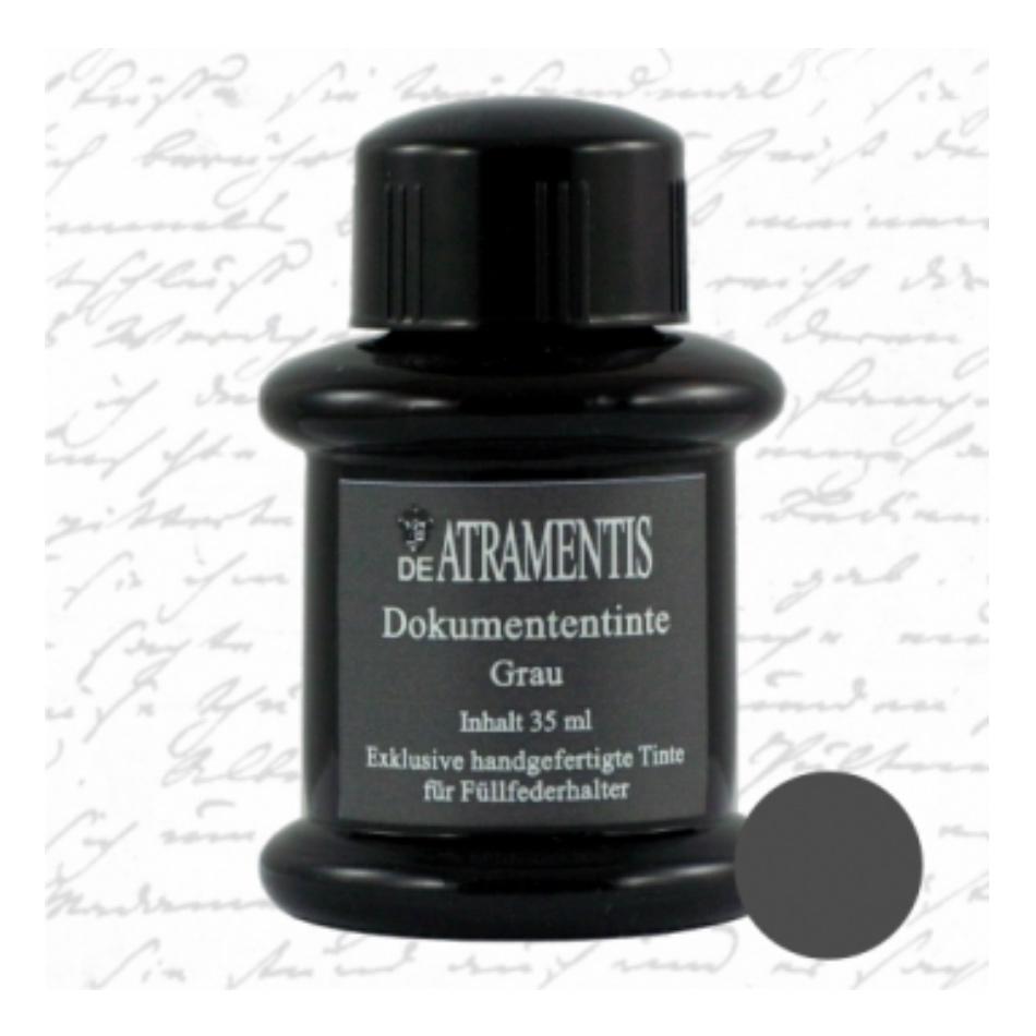 De Atramentis Document Ink - Grey - Pure Pens