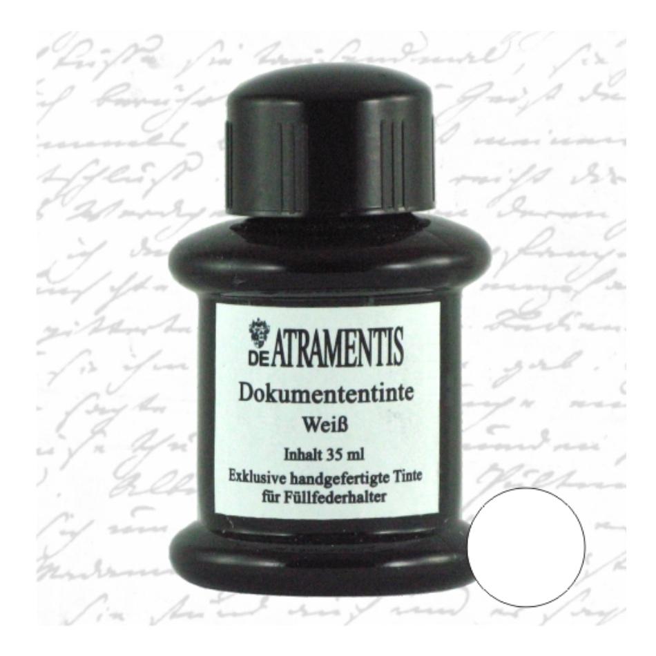 De Atramentis Document Ink - White - Pure Pens