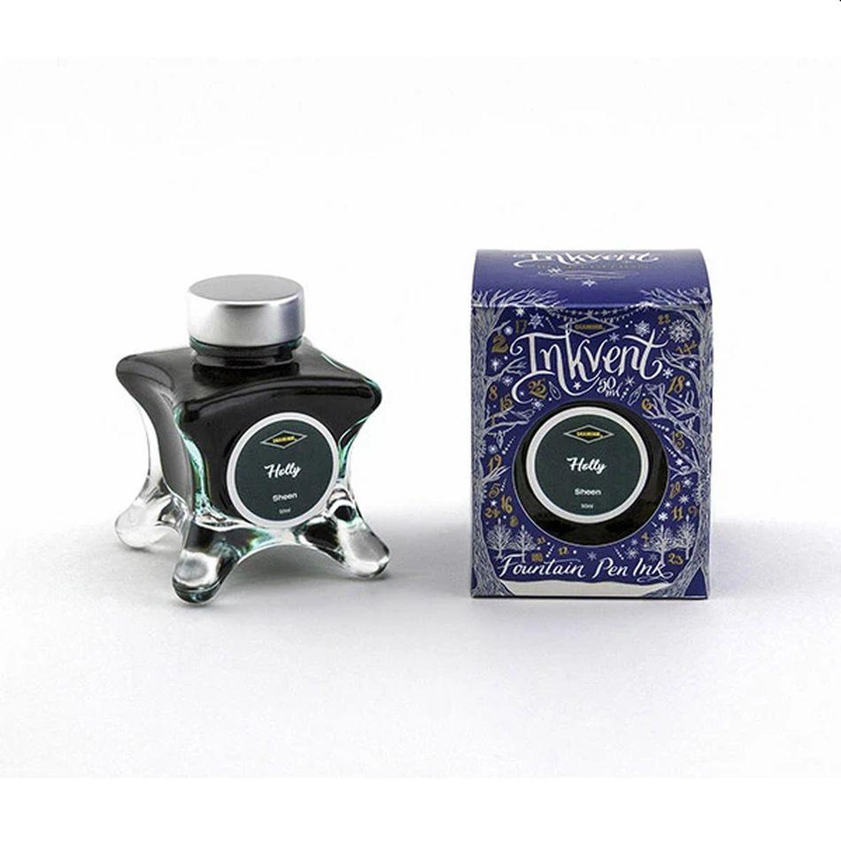 Diamine Inkvent Blue Edition Ink - Holly - Pure Pens
