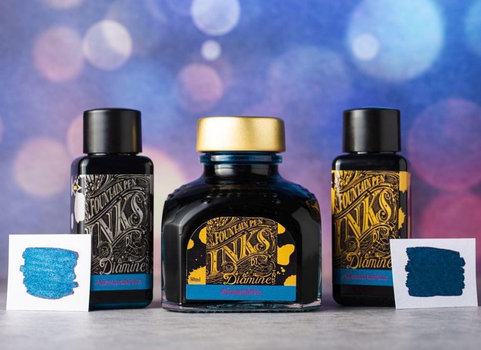 Diamine x Niche Pens Alexandrite Fountain Pen Ink - Pure Pens