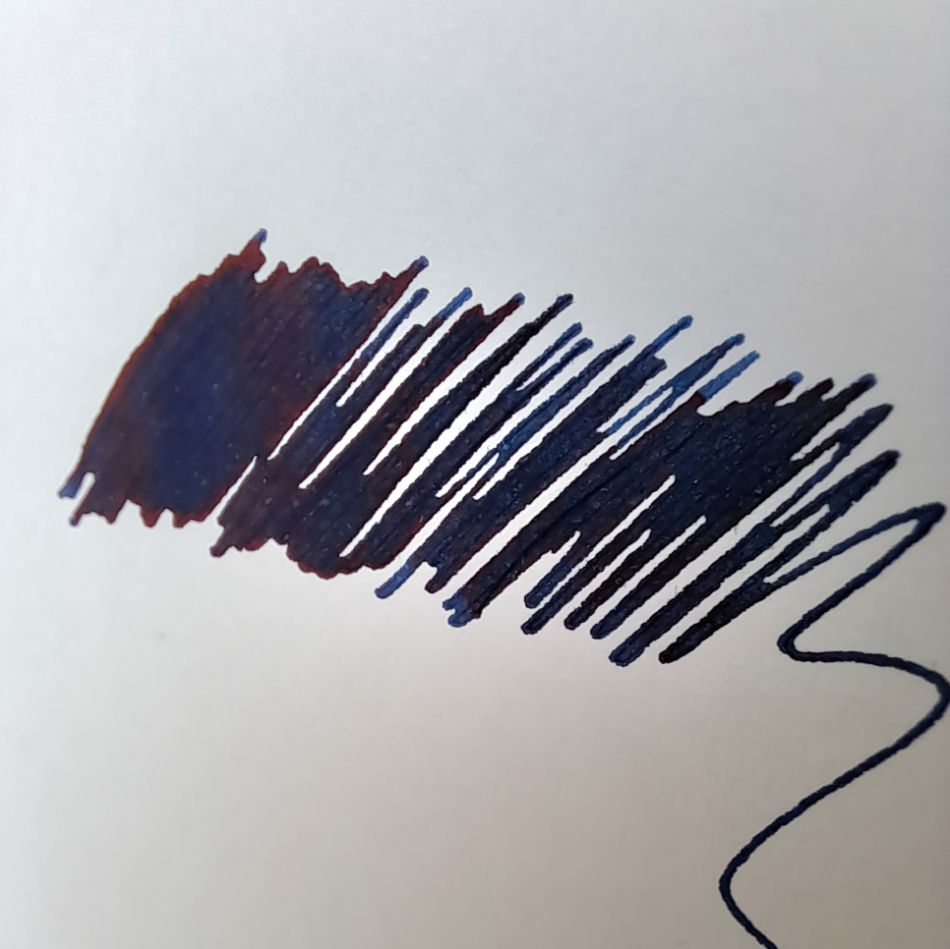 King Charles III Coronation Blue Ink