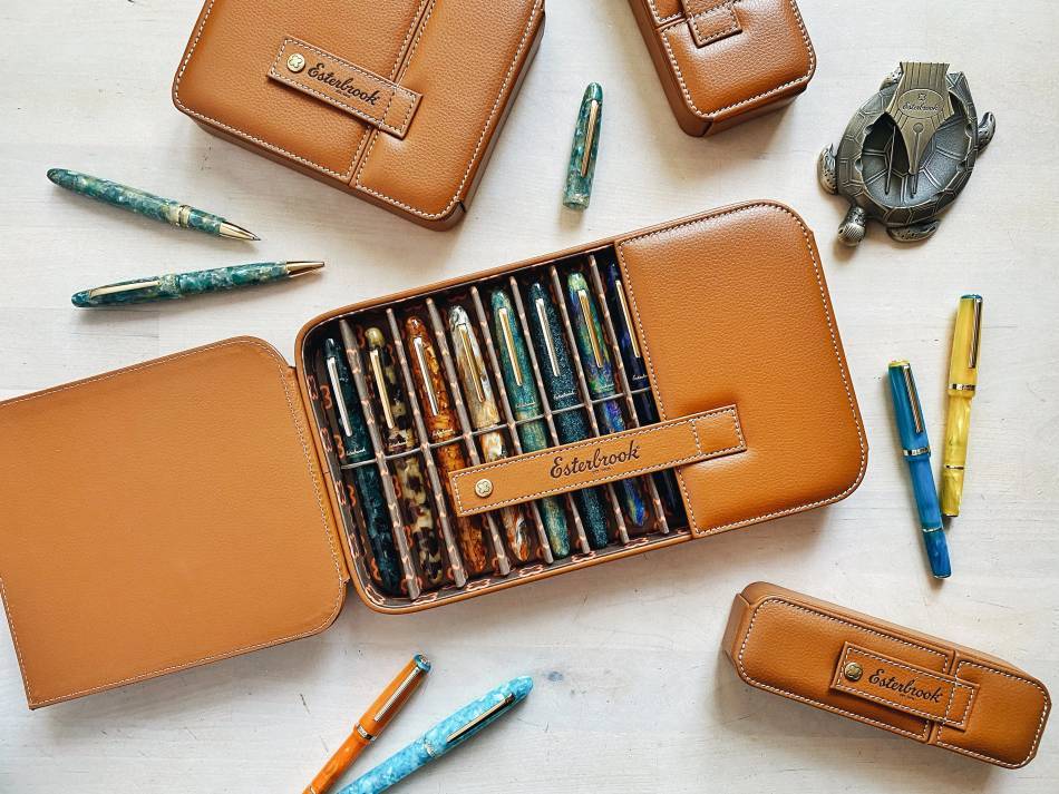 Esterbrook Pen Nook Case - British Tan - Pure Pens