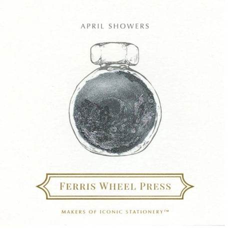 Ferris Wheel Press 38ml Ink - April Showers - Pure Pens