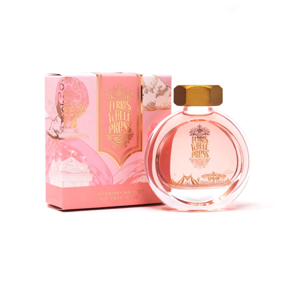 Ferris Wheel Press 38ml Ink - Strawberry Macaron - Pure Pens