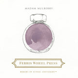 Ferris Wheel Press 85ml Ink - Madam Mulberry - Pure Pens