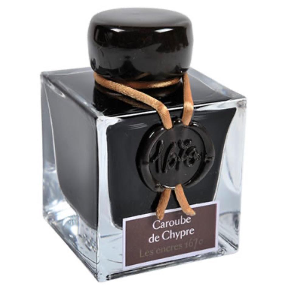 J. Herbin 1670 Fountain Pen Ink - 'Caroube de Chypre' - Pure Pens