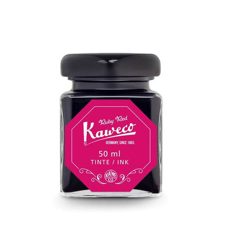 Kaweco Bottled Ink 50ml - Ruby Red - Pure Pens