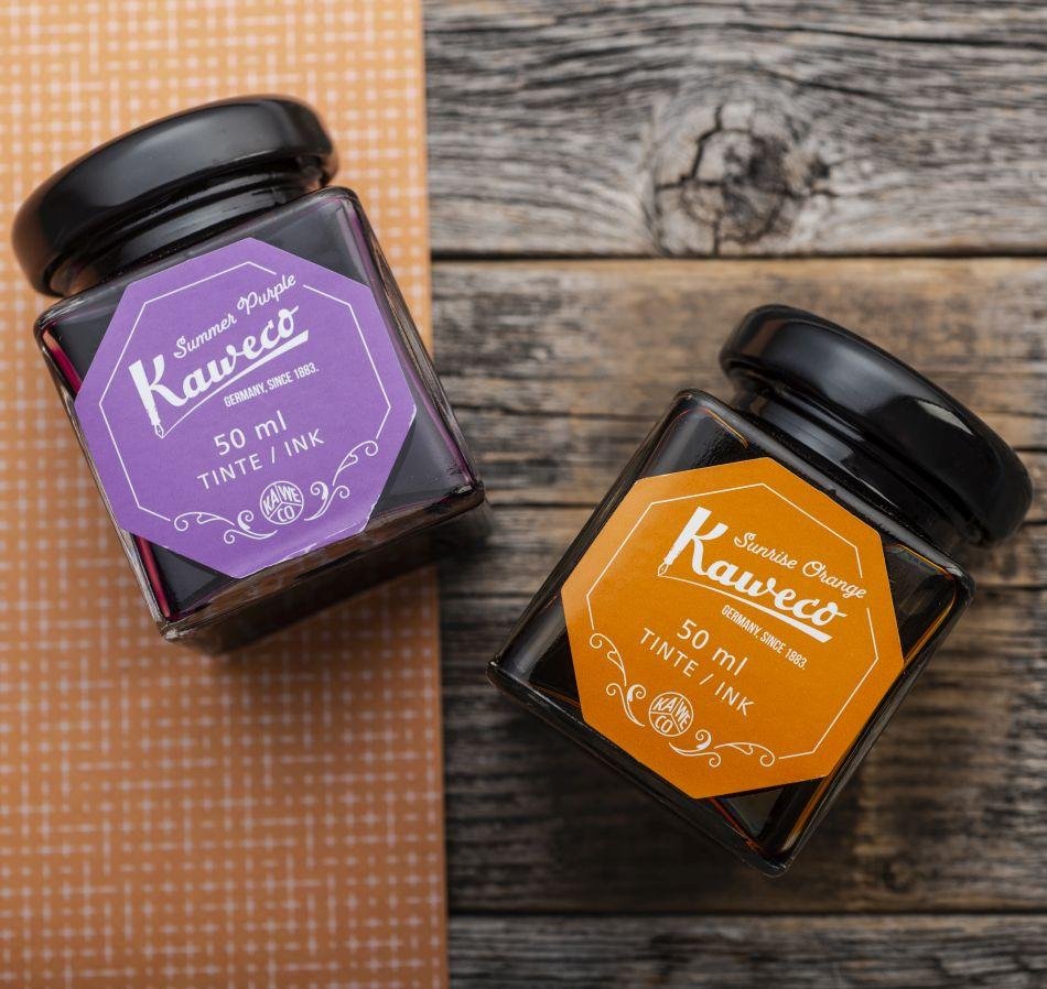 Kaweco Bottled Ink 50ml - Sunrise Orange - Pure Pens