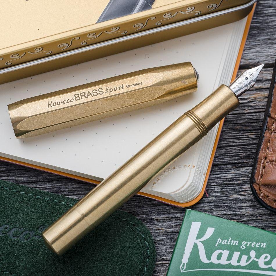Kaweco Brass Sport Fountain Pen - Pure Pens