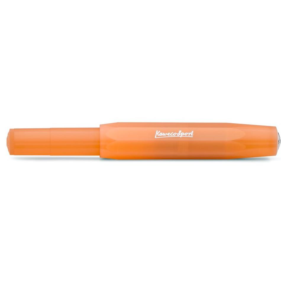 Kaweco Frosted Sport Fountain Pen - Soft Mandarin - Pure Pens