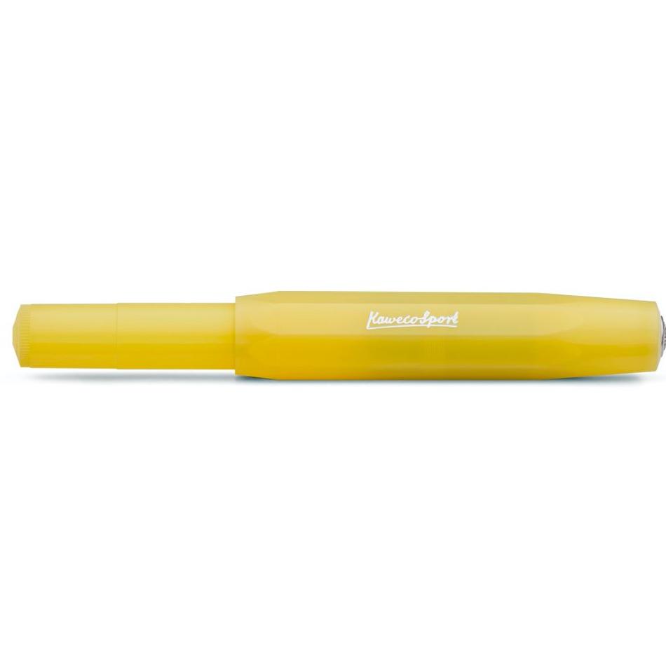 Kaweco Frosted Sport Fountain Pen - Sweet Banana - Pure Pens