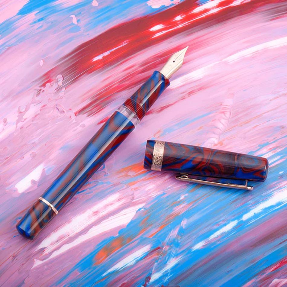 Narwhal Schuylkill Fountain Pen - Dragonet Sapphire - Pure Pens