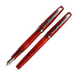 Noodler's Nib Creaper Piston Fountain Pen - Burmese Ruby - Pure Pens