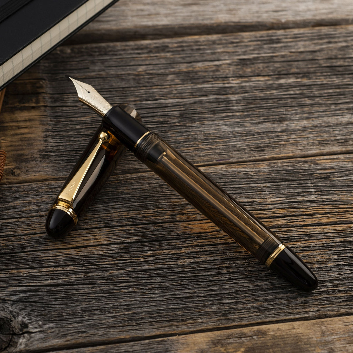 Pilot Custom 823 Fountain Pen - Brown - Pure Pens