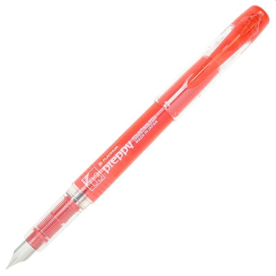 Platinum Preppy Fountain Pen 03 Fine - Red - Pure Pens