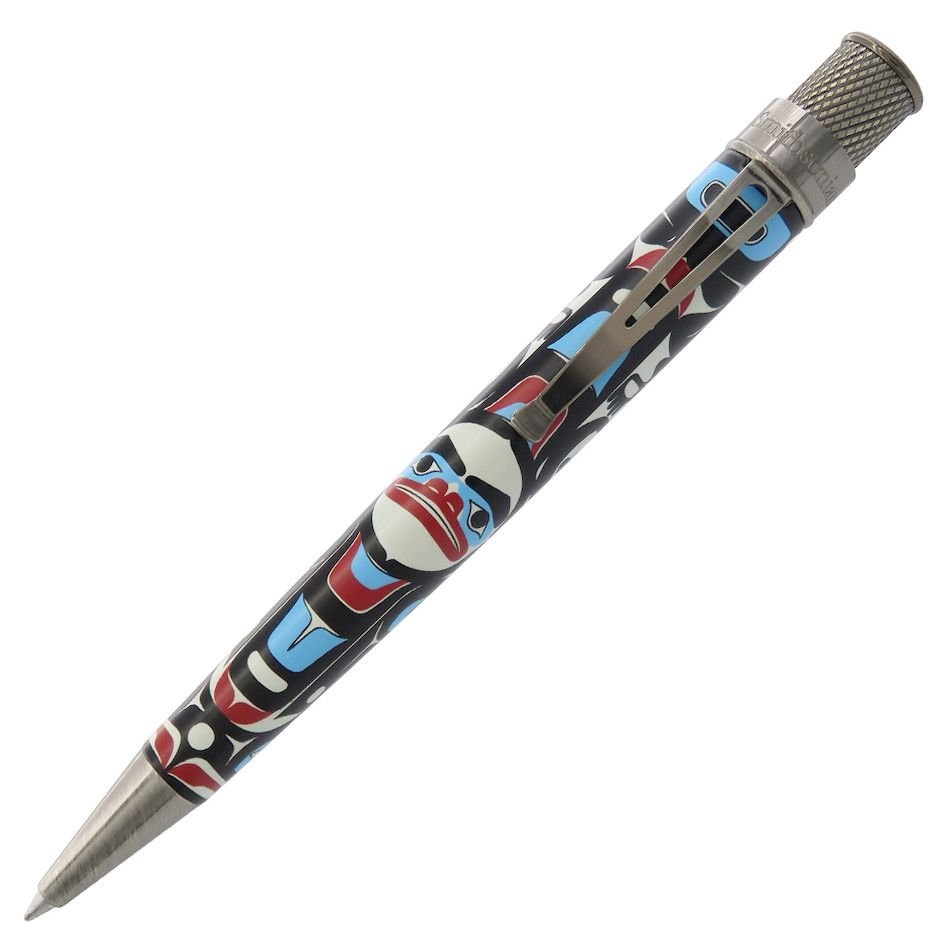 Retro 51 Tornado Smithsonian Rollerball Pen - Raven Steals The Sun - Pure Pens