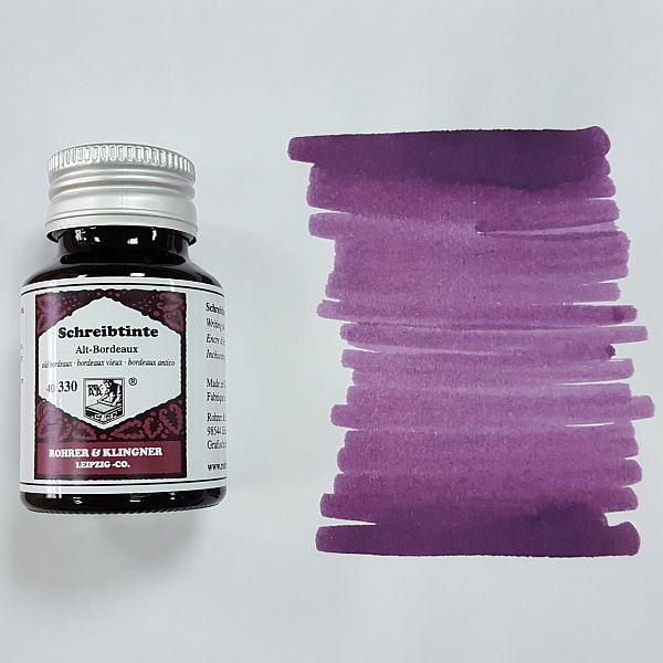 Rohrer & Klingner Fountain Pen Ink - Bordeaux No.330 - Pure Pens