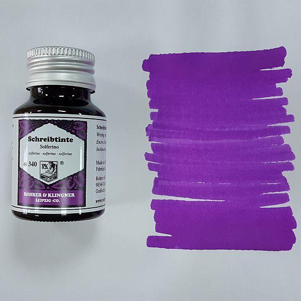 Rohrer & Klingner Fountain Pen Ink - Solferino No. 340 - Pure Pens