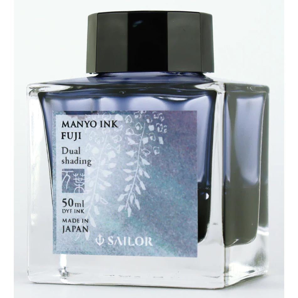 Sailor Manyo Dual Shading Bottled Ink - Fuji - Pure Pens