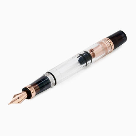 TWSBI Diamond 580 AL Fountain Pen - Rose Gold/Smoke - Pure Pens