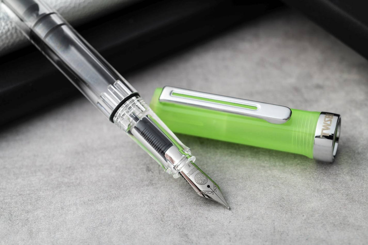 TWSBI Eco Fountain Pen - Glow Green - Pure Pens