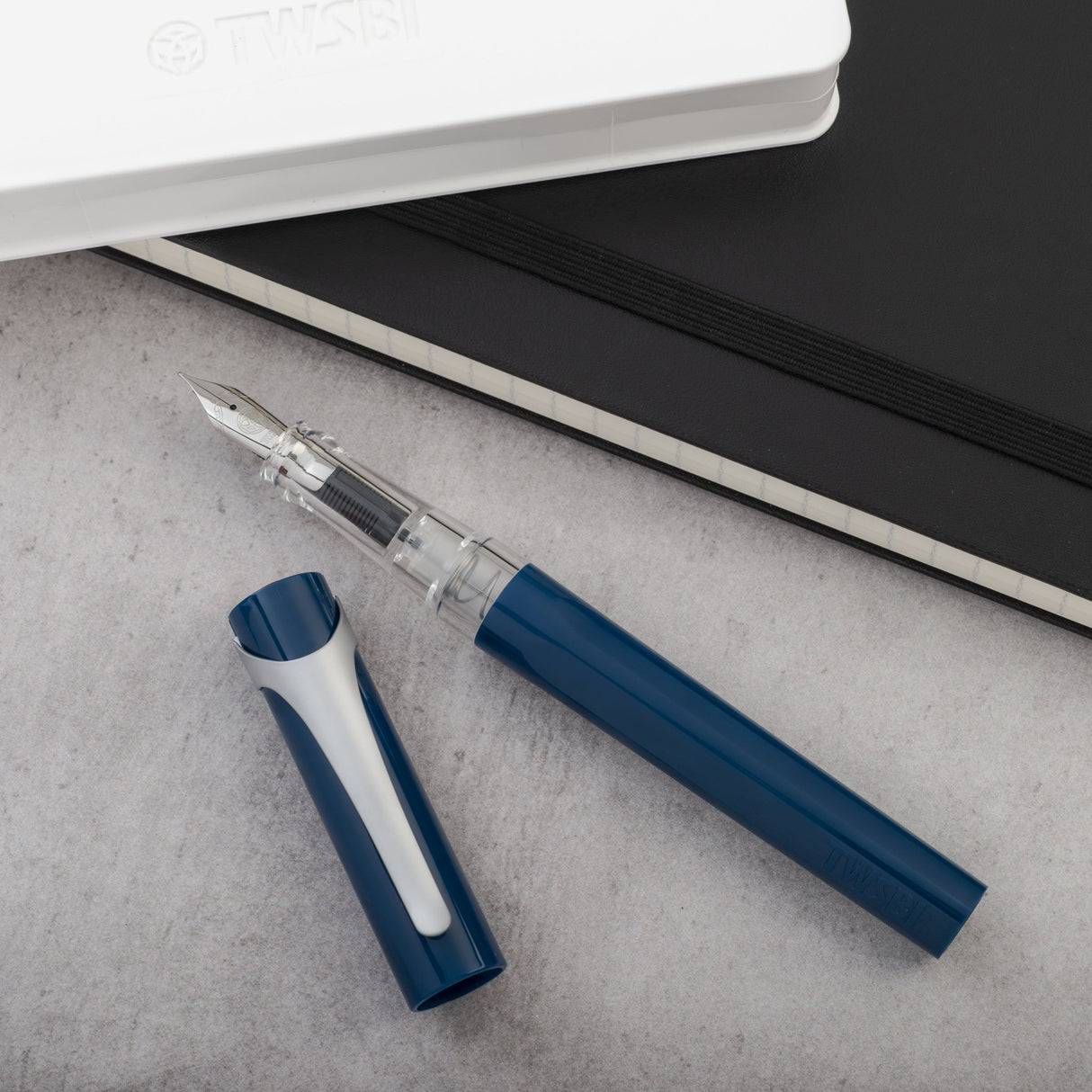 TWSBI Swipe Fountain Pen - Prussian Blue - Pure Pens