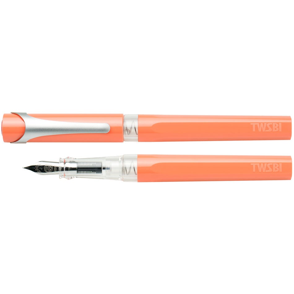 TWSBI Swipe Fountain Pen - Salmon - Pure Pens