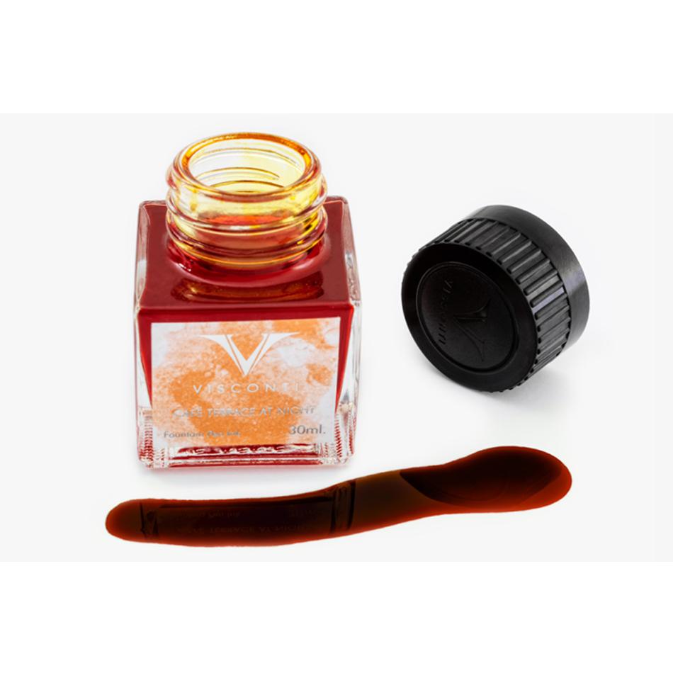 Visconti Van Gogh Ink Bottle - Cafe Terrace At Night - Pure Pens