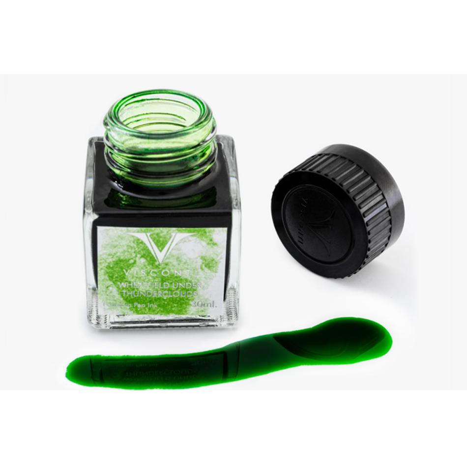 Visconti Van Gogh Ink Bottle - Wheatfield In Thunderclouds - Pure Pens