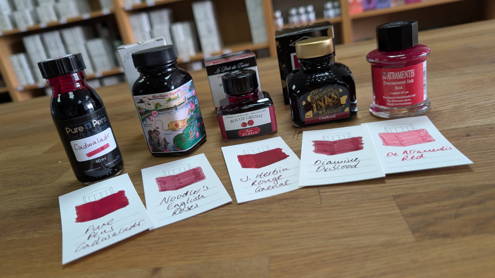 Red Fountain Pen Ink | 5 Best Sellers – Pure Pens