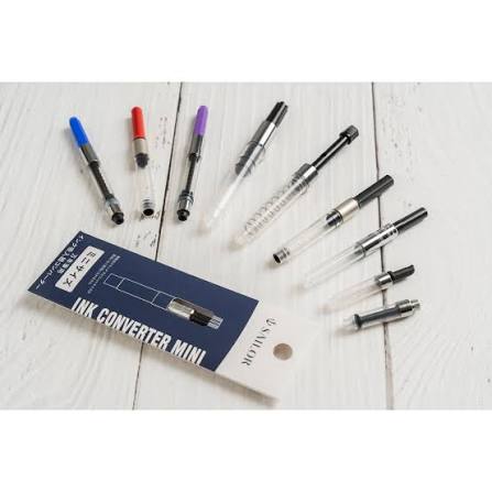 Fountain Pen Cartridge & Converter Fitting Guide
