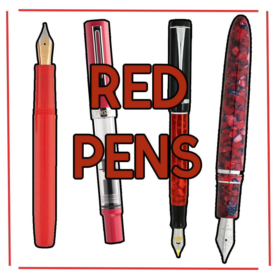 Red Pens – Pure Pens