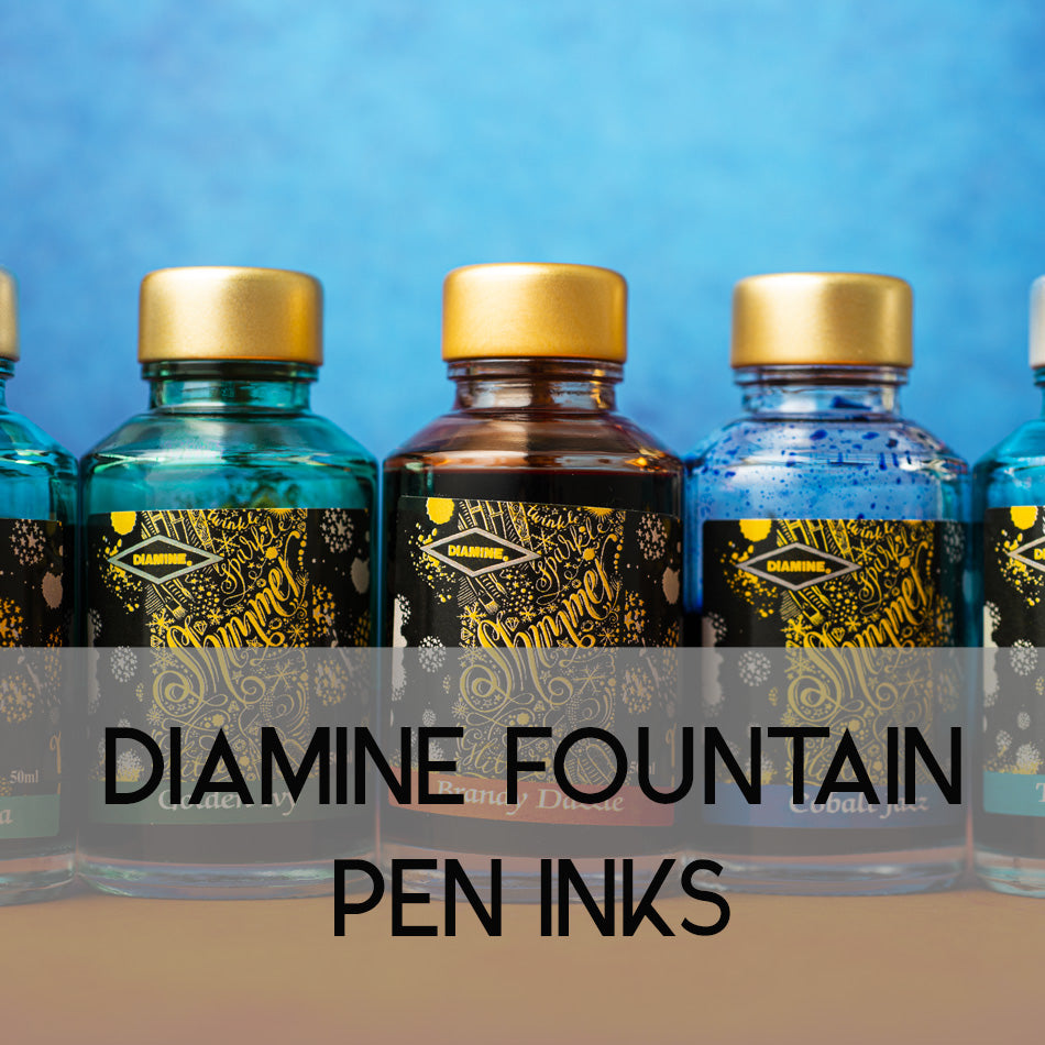 Diamine Fountain Pen Inks Pure Pens UK Online Shop Tagged "Blue Inks"